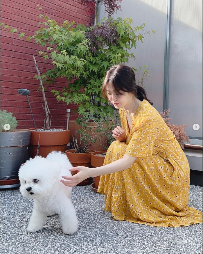 송혜교, 주말 오후 '루비母' 일상…나이 잊은 청순함의 대명사