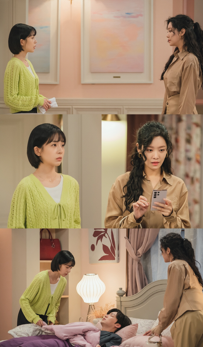 백진희vs차주영, 안재현 두고 '아슬아슬' 신경전…복잡 미묘한 눈빛 ('…