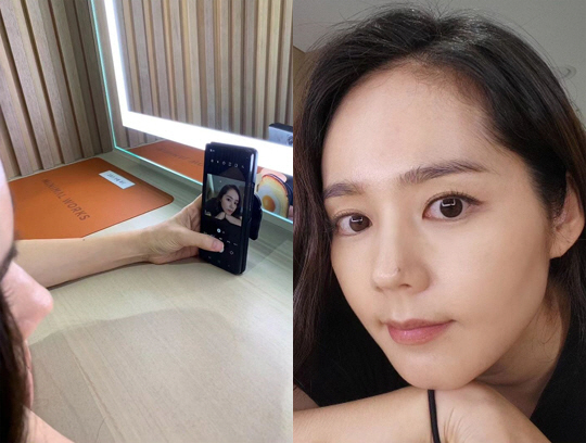 '연정훈♥' 한가인, '보정 無' 일반 카메라로 찍어도 '여신 미모'