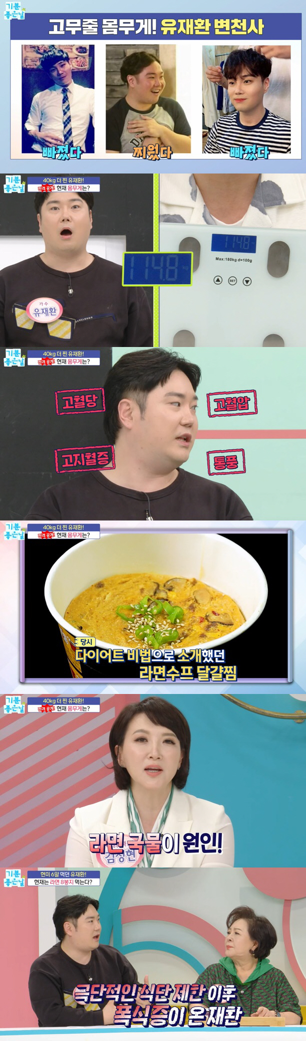 유재환, 요요로 114kg 된 충격 근황 "한번에 라면 8봉지씩 먹어"