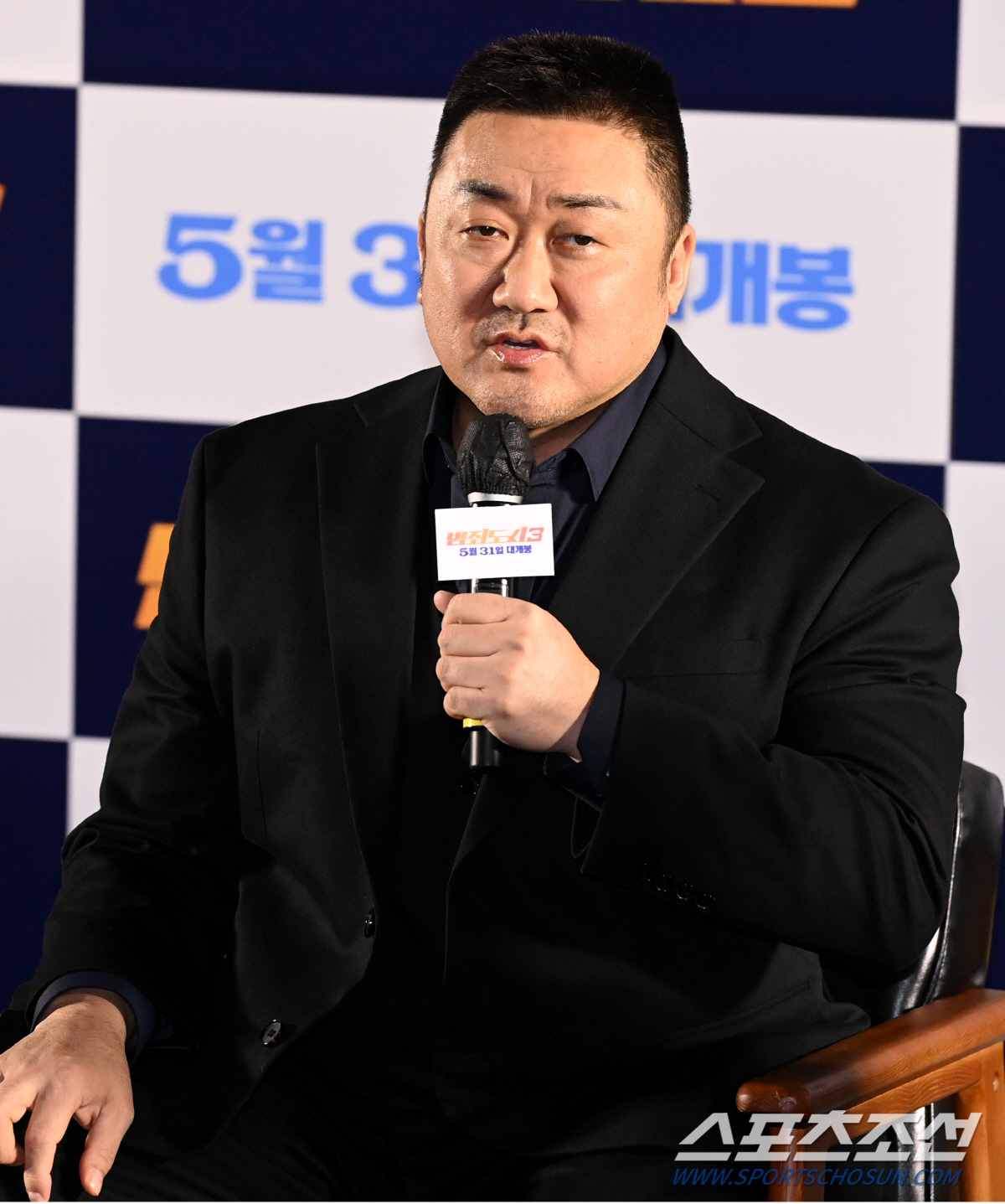 '범죄도시3' 마동석 "일반 액션 촬영보다 위험 3배↑…안전 패드해도 장…