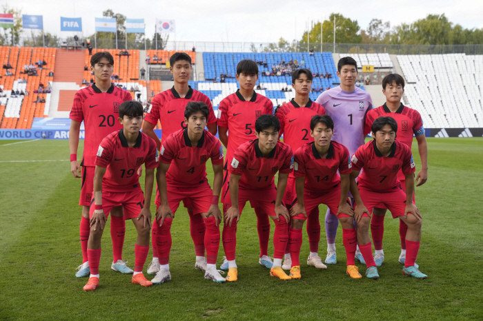 '이승원 선제골' 김은중호, 프랑스에 1대0 리드(전반 종료)