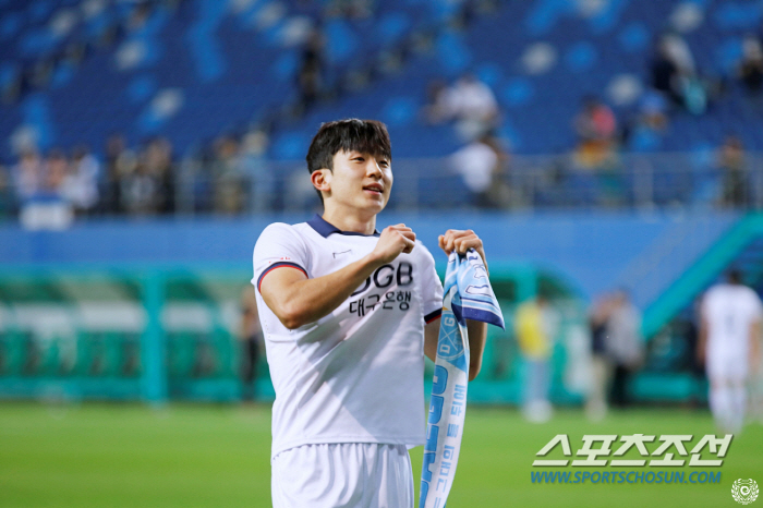"벌써 5골!" 대구 첫 연승 이끈 '고자기'고재현,리그 최강 스프린트의…