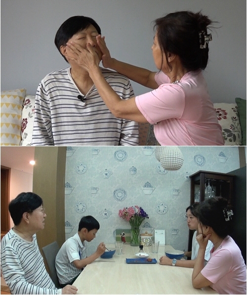 원조아나테이너 이윤철, 집에선 아기 대접…업고 로션 발라주고 '간병인' …