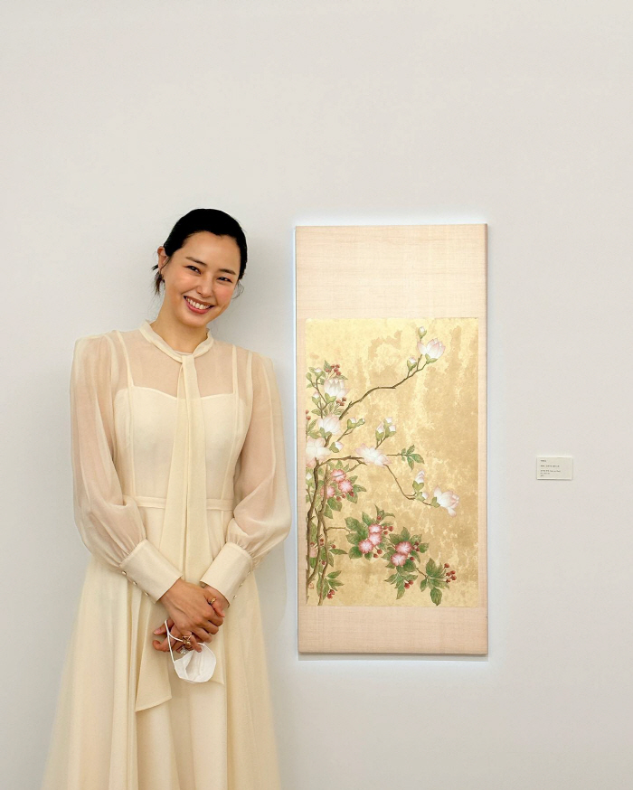 이하늬, 작가 변신 '수준급 그림 실력'...딸 위해 그린 그림도 공개