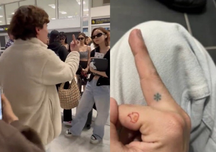 칸 영화제 간 에스파, 현지팬에 손가락욕 당했다? 오해부른 사진의 진실