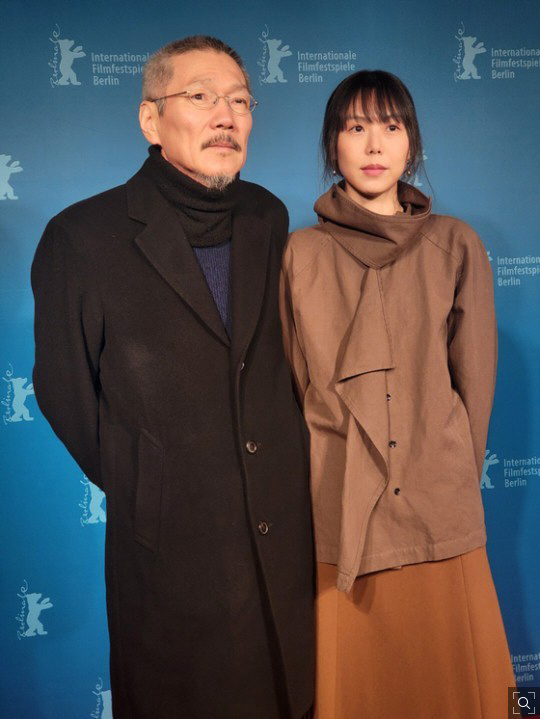 홍상수 감독, 기주봉과 칸 공식상영 참석…김민희는 어디에?