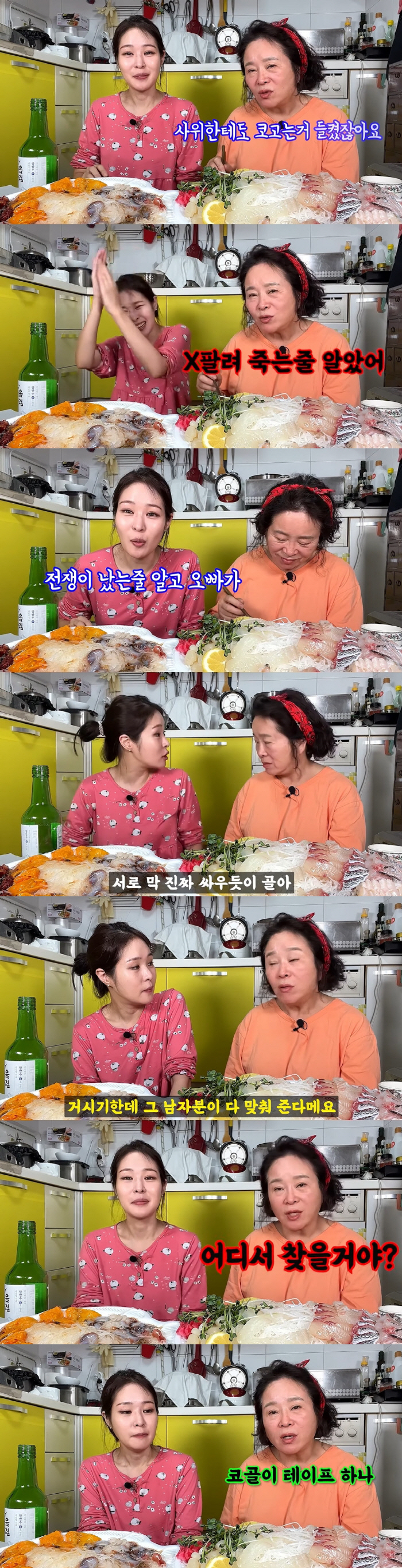 미자 母 전성애 "사위 김태현에 X팔려 죽는 줄...코 고는 거 들켜" …