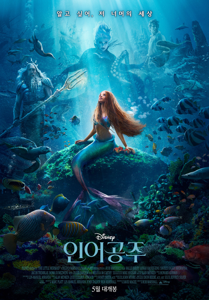 [공식] '인어공주' 개봉 첫 주말 북미 흥행 1위→韓 누적 34만 돌파