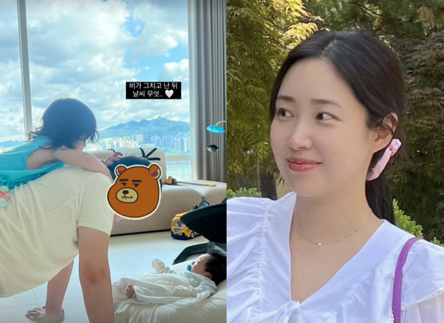 최희, "아빠가 옷을 사오면 생기는 일"…옆구리 다 보이는 '딸 옷'에 …