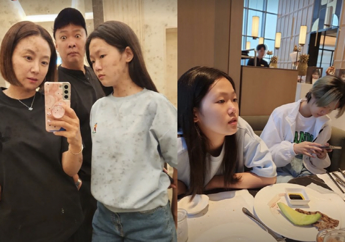 김지혜♥박준형 딸, 벌써 '엄마 키 따라잡은 피지컬'…깜짝 놀랄 근황