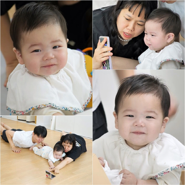 홍현희♥제이쓴 9개월 子, 심쿵 카메라 원샷..."똥별이 가족 중 인물 …