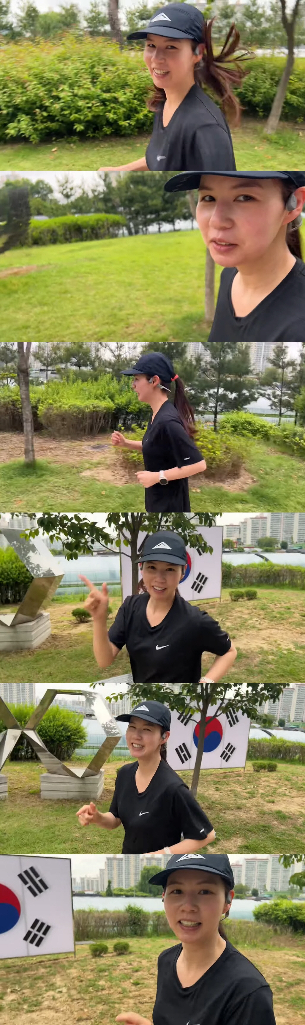 박시은, 민낯으로 러닝...♥진태현 "너무 아름다워" ('작은 테레비')