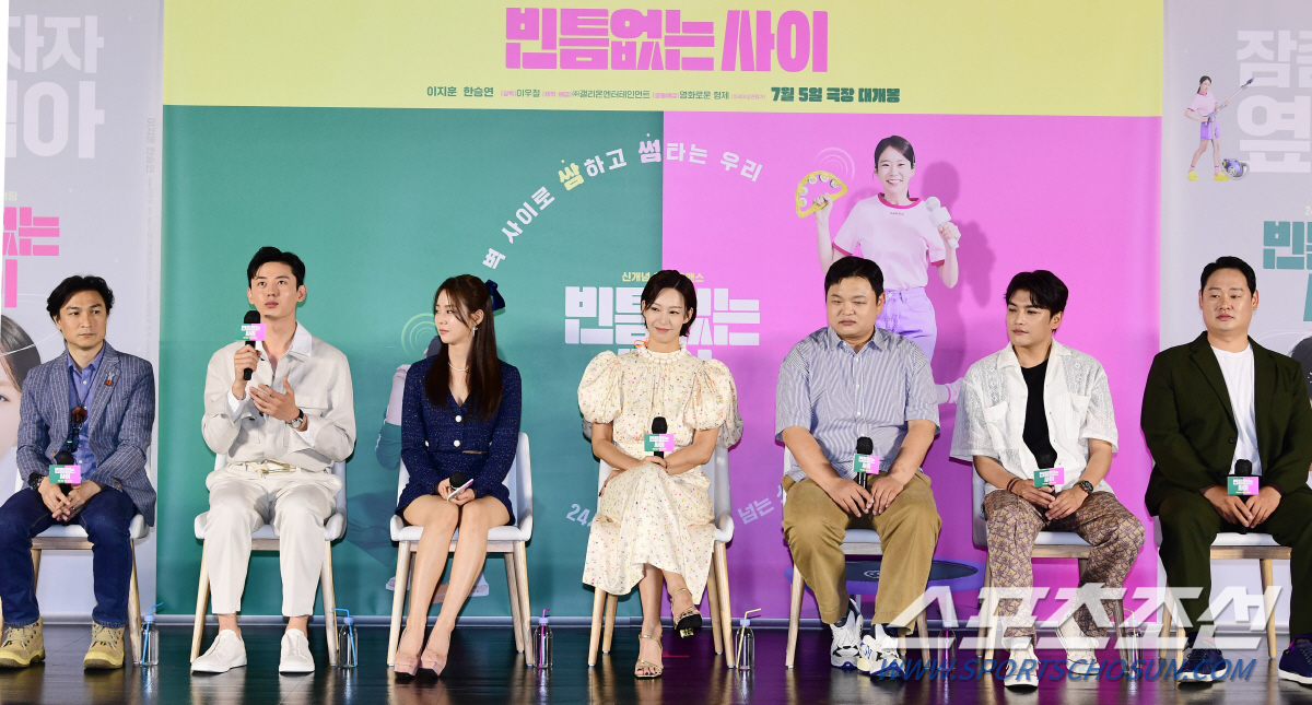 [SC현장] "이 악물고 치열하게 임했다"…'빈틈없는 사이' 이지훈X한승…