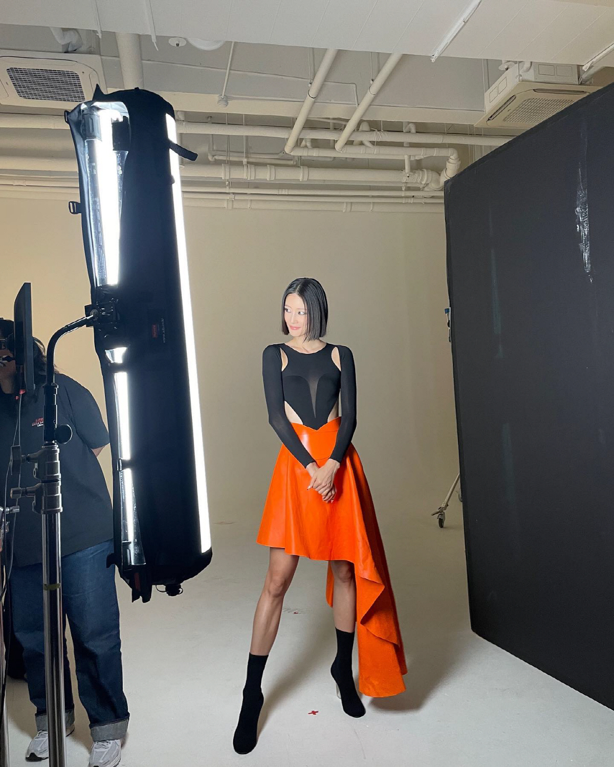 이현이, 톱 모델이라 가능한 파격 시스루...김혜선 "스타킹 신고 뭐해"