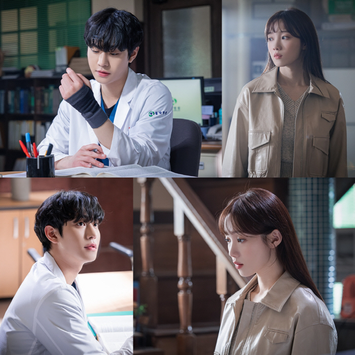 '김사부3' 재활 시작 안효섭X걱정하는 이성경, 심란한 분위기 포착