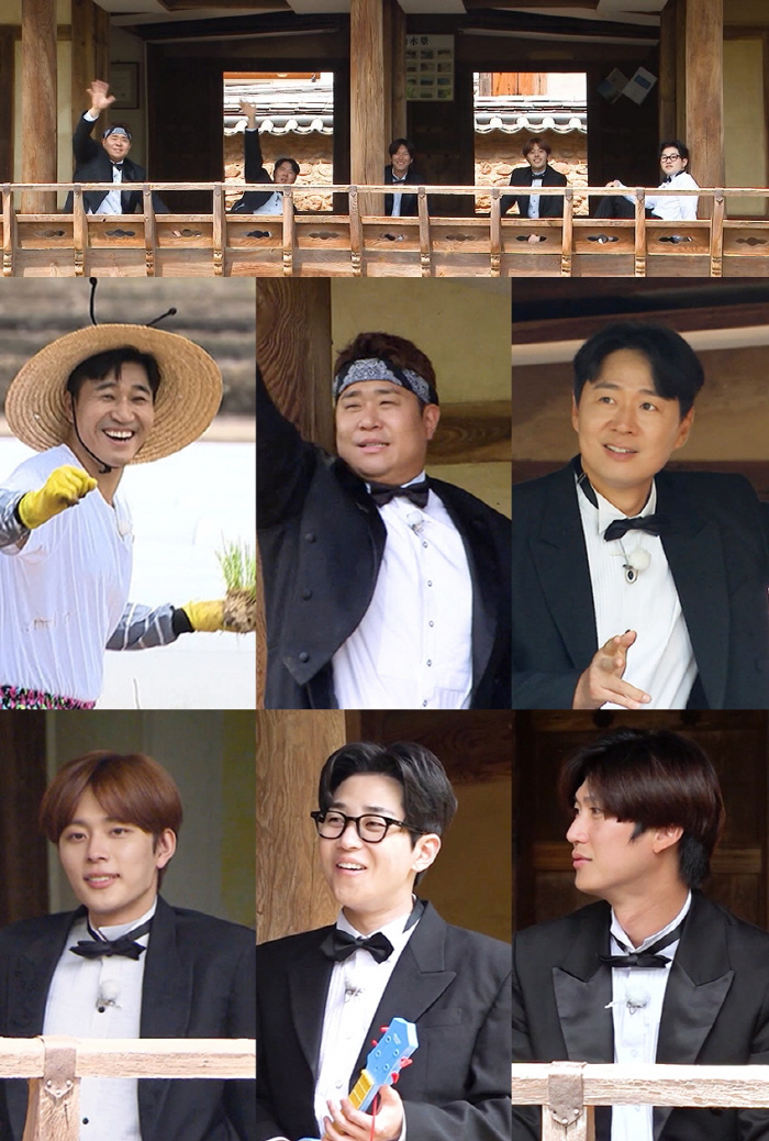 '1박2일' 김종민, 독박 쓴 나 홀로 수작업 모내기(feat.300평)