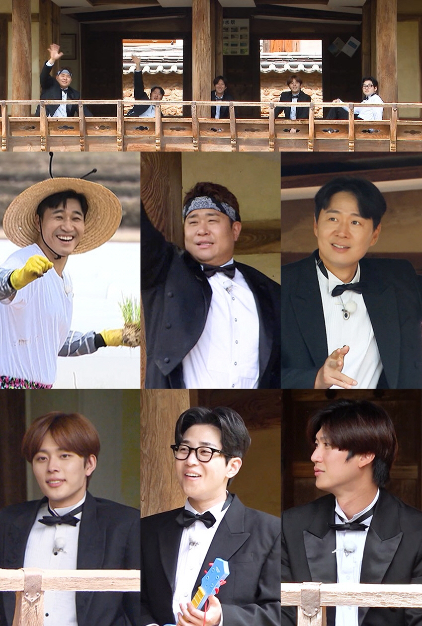 '1박2일' 김종민, 독박 쓴 나 홀로 수작업 모내기(feat.300평)