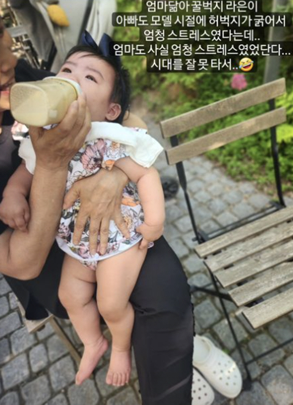 선데이 딸, '엄마는 천상지희·아빠는 모델출신' 벌써 유전자가 달라 …"…