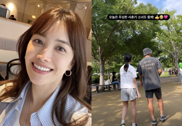 '양미라 동생' 양은지, 딸이 벌써 '성인 키'…♥축구선수 이호 따라잡은…