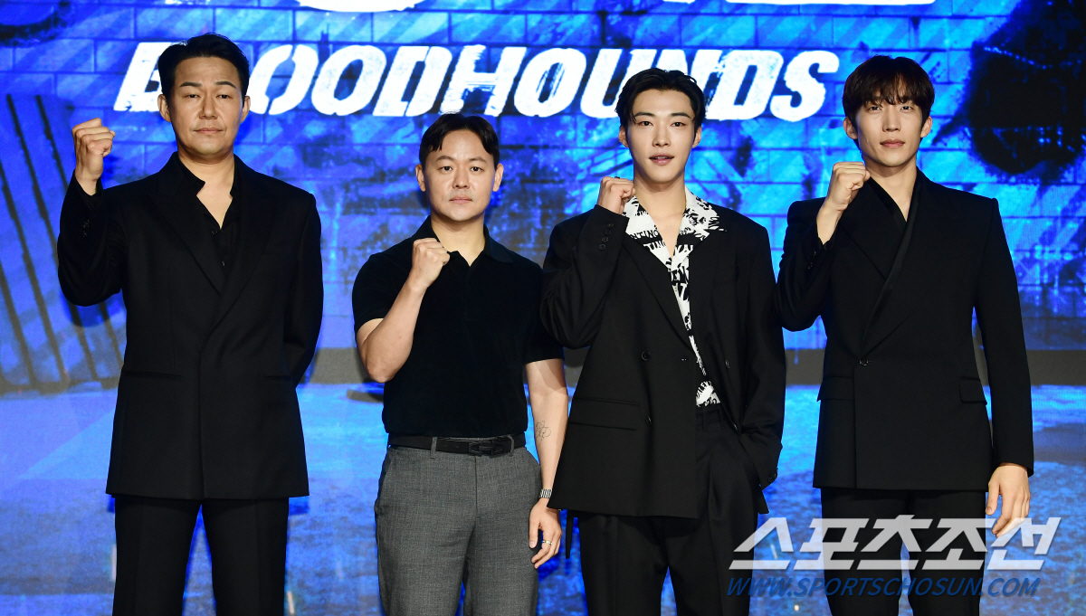 [SC현장] "전역 다음날 첫촬영".,'사냥개들' 우도환 '진심' 넣은 …