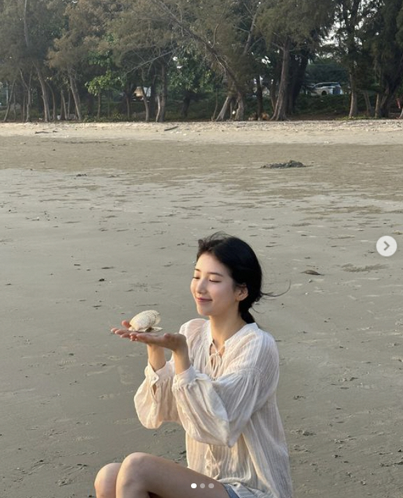 수지 '하의실종 시스루' 깜짝..'국민 첫사랑'의 시선강탈
