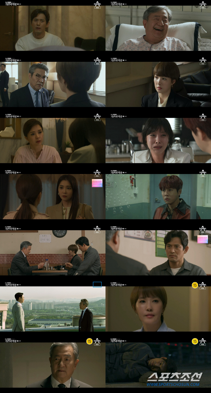 '가면의 여왕' 오지호, 피 흘리며 쓰러져…충격적 반전에 '자체 최고 시…