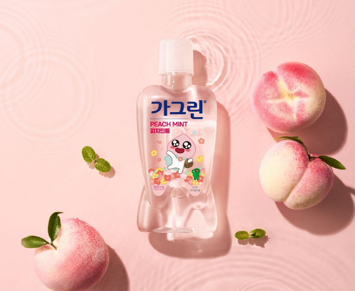 동아제약, 올 여름 한정 제품 '가그린 피치민트 향' 출시