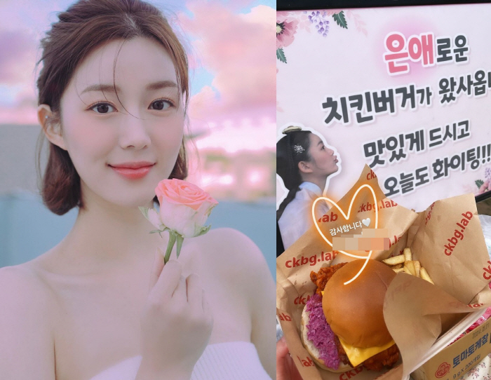 '이승기♥' 이다인, 사랑 듬뿍 받는 새신부…쭉 내민 입술 애교