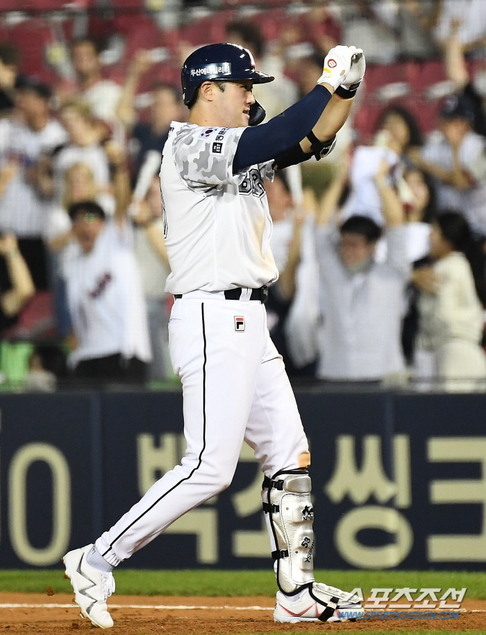 [잠실리뷰]0-2→1-3→6-3…양의지 양석환 동점-결승타, 두산 야구는…