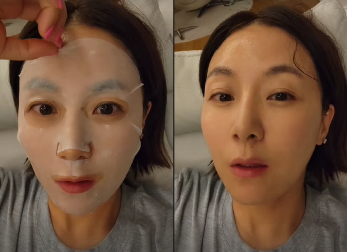 '박준형♥' 김지혜, 이러니 연예인이지…철저한 자기관리로 만든 '깐달걀 …