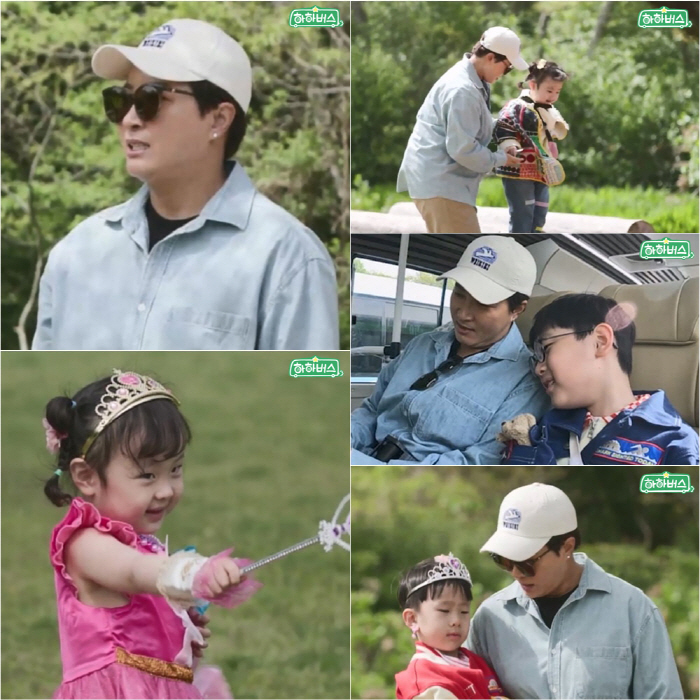 희소병 하하 막내딸, 박세리에 반했다…대뜸 "이모 사랑해요" 쿨한 고백 …