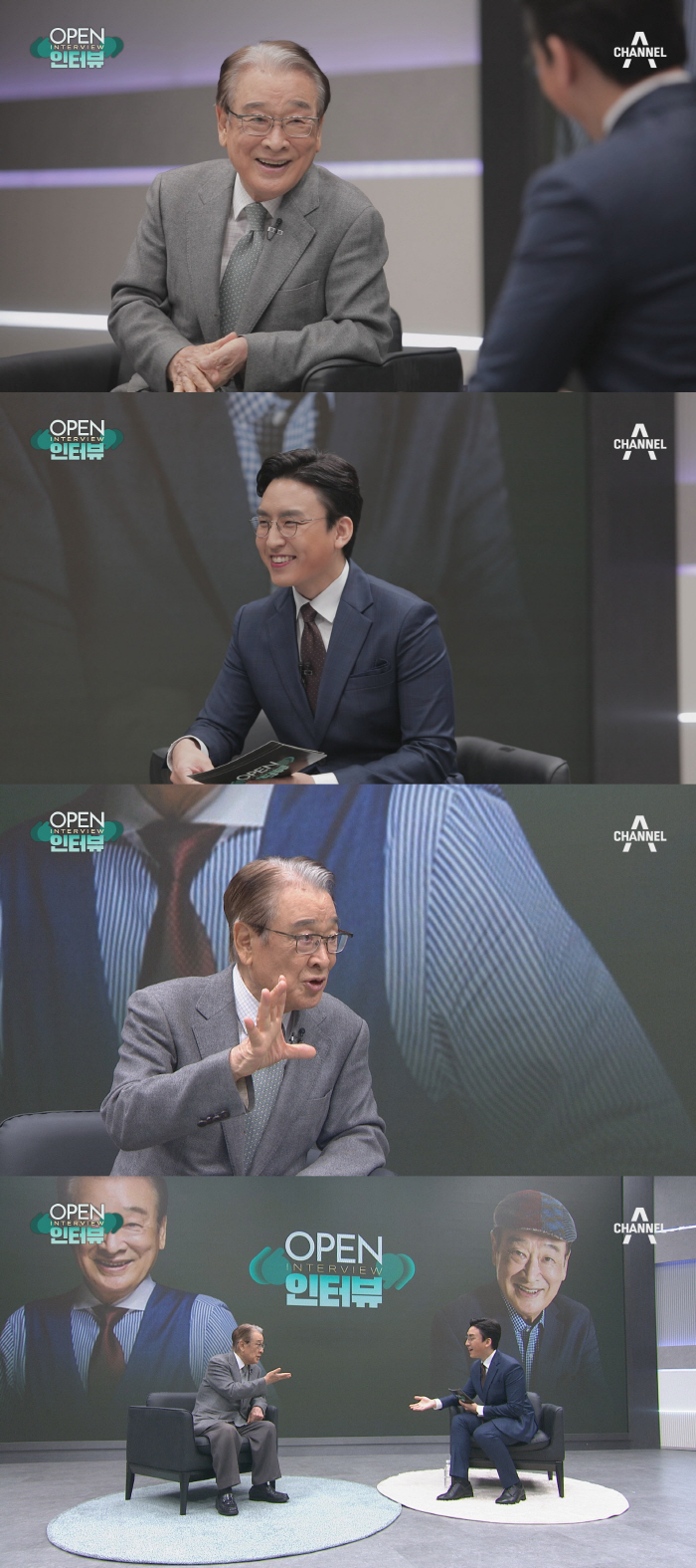 '오픈 인터뷰' 이순재, 단역에서 주연이 되기까지…연기 인생 68년 史