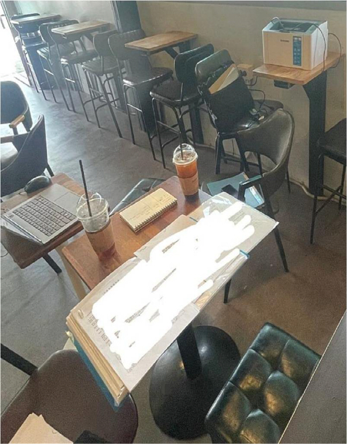 "음료 2잔에 테이블 3개 차지하고 프린터까지 갖고 와"…신종 카페 진상…