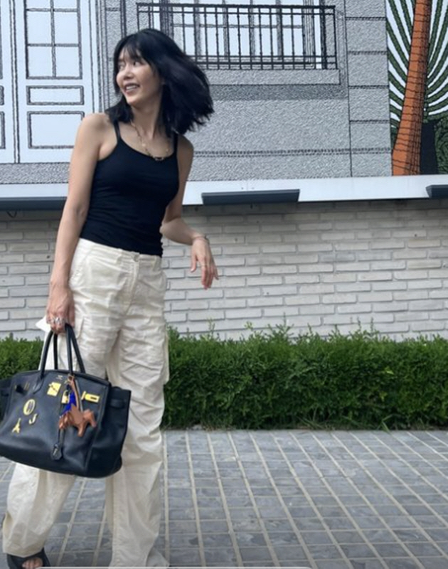 채정안, '가방 하나에 천만 원 이상'…아무렇게나 든 가방마저 '초고가 …