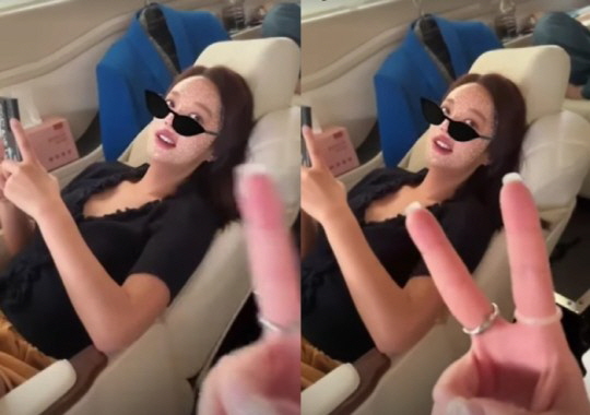 황정음, 퍼스트 클래스급 밴 어디에 두고...눕방 대신 앉아서 출근 "바…