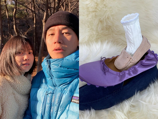 '김무열♥' 윤승아, 子 젬마와 첫 가족 신발에 행복 "점점 실감 나"