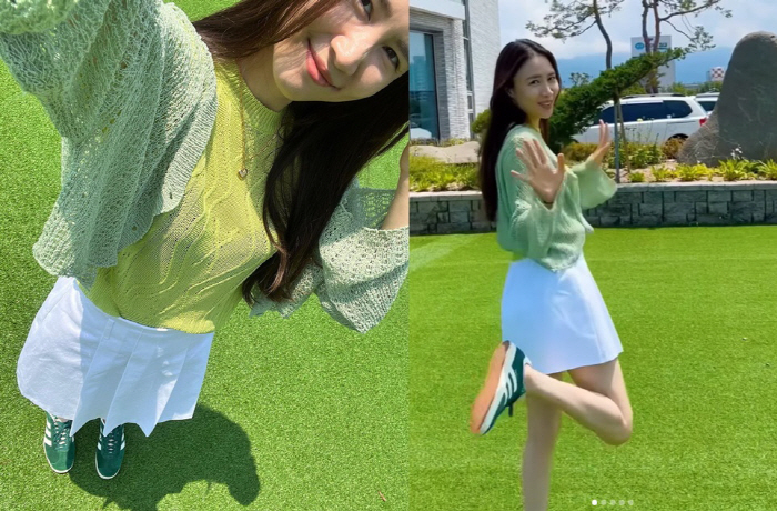 진아름, ♥남궁민이 반한 '극강 청순美'..각선미도 예술