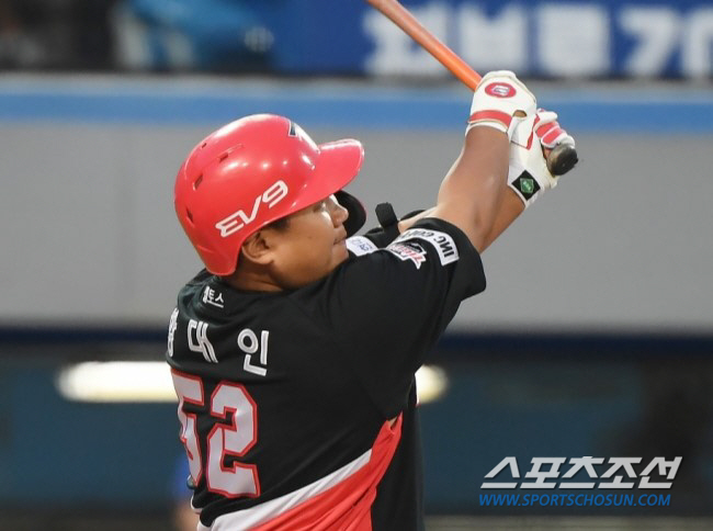 1군 0.212→2군 0.143. 작년 91타점 거포의 2군 첫 멀티 히…