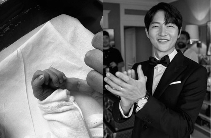 "좋은 아빠 되는 게 꿈" 송중기, 득남으로 펼치는 인생 3막[종합]