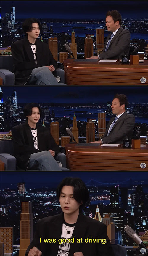 슈가 "데뷔 전 음식배달 알바..운전 정말 잘 했다"