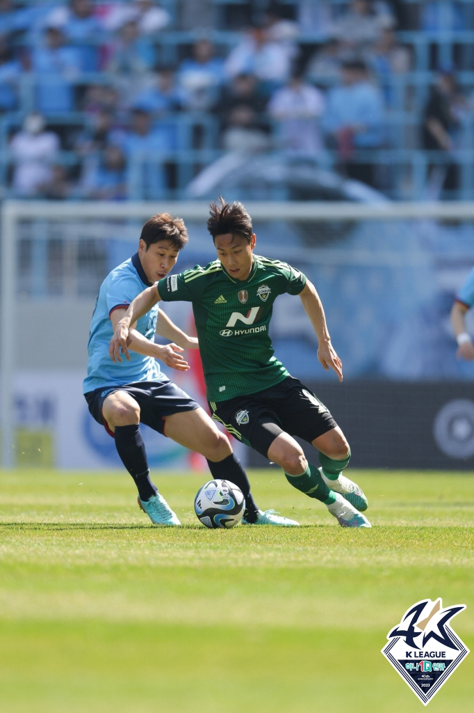 '4경기 3골' 전북 백승호, 5월 EA SPORTS K리그 '이달의 선…