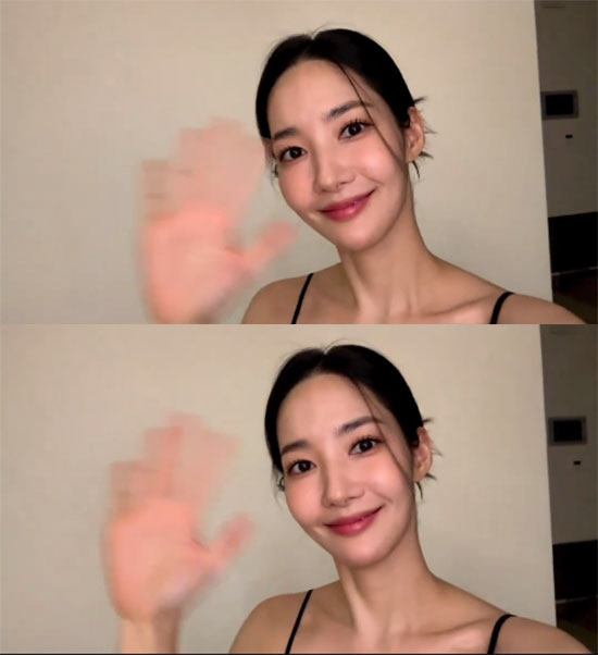 박민영 "Beans♥" 전남친 논란 4개월만에 전한 반가운 인사