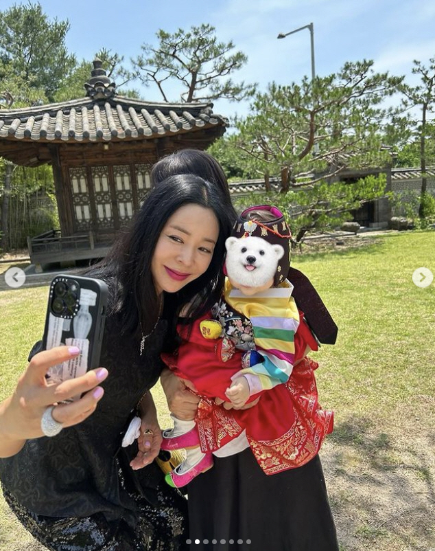 이혜영, 이하늬 딸 돌잔치 참석 "재력가 이하늬 남편 연결해준 오작교"