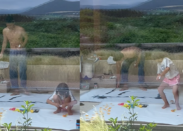 마이큐, ♥김나영+두 아들과 제주살이...누가봐도 행복한 '한 가족'