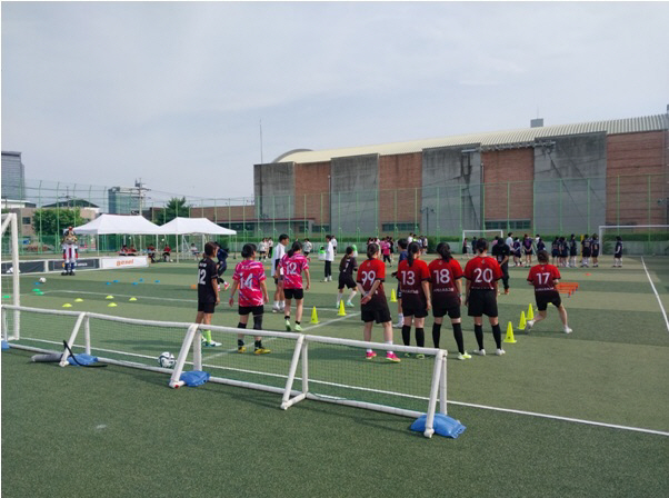 "아마추어 女축구 열기 뜨거웠다", 제1회 'SA CUP 여자 5인제 축…