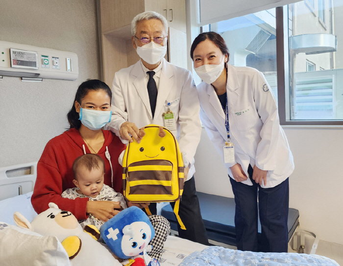 부천세종병원, 캄보디아 심장병 환아 10명에 새 삶 안겨