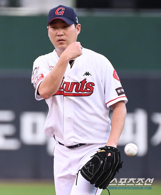 "몸상태는 이미 준비완료…출격 시점 논의중" 승리요정 투심 달인, 롯데 …