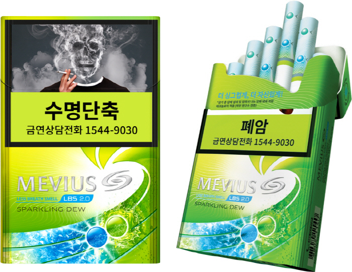 JTI코리아, 상쾌함 강조 '메비우스 LBS 스파클링 듀 3mg' 선보여