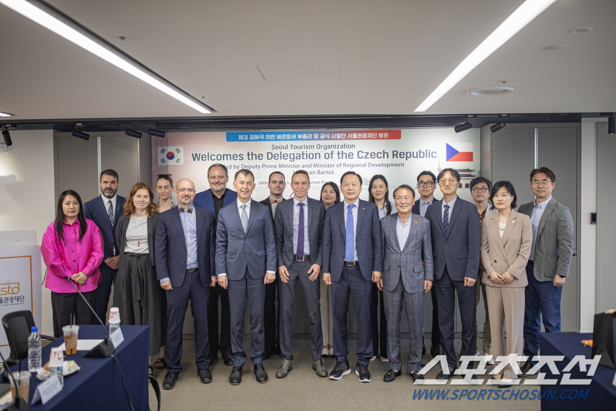 체코 이반 바르토쉬 부총리, 서울관광재단 방문…관광 활성화 방안 논의